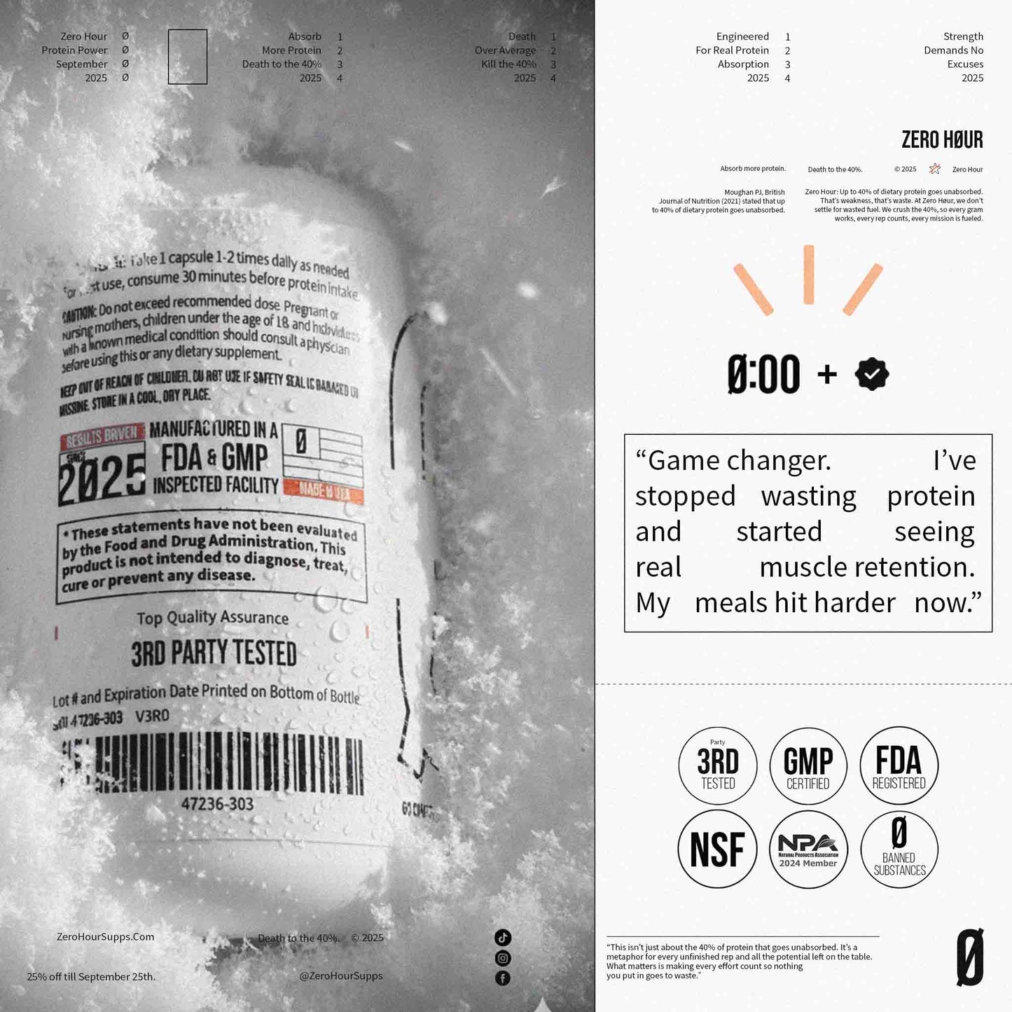 Protein Power – Protein Absorption Amplifier